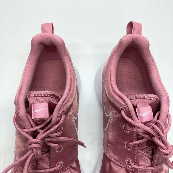 NIKE ROSHE ONE LOW TRAINERS WOMEN SHOES PINK SZ 6Y - Picture 8 of 10